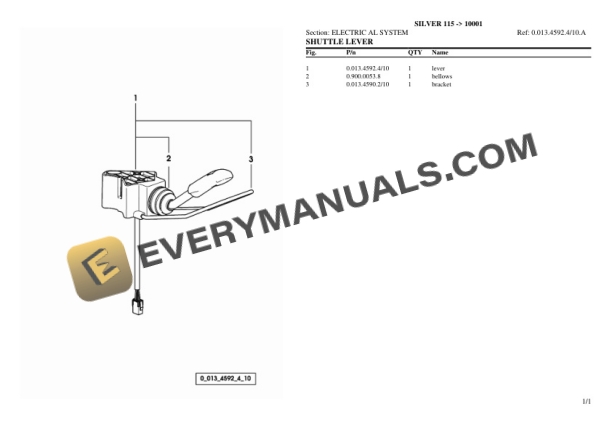 Same SILVER 115 (10001) Tractor Parts Catalog PDF 6 Same SILVER 115 (10001) Tractor Parts Catalog PDF - Image 4