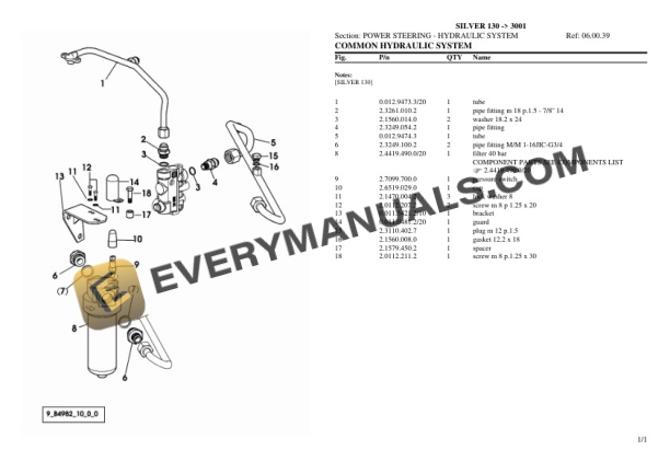 Same SILVER 130 (3001) Tractor Parts Catalog PDF 5 Same SILVER 130 (3001) Tractor Parts Catalog PDF - Image 3