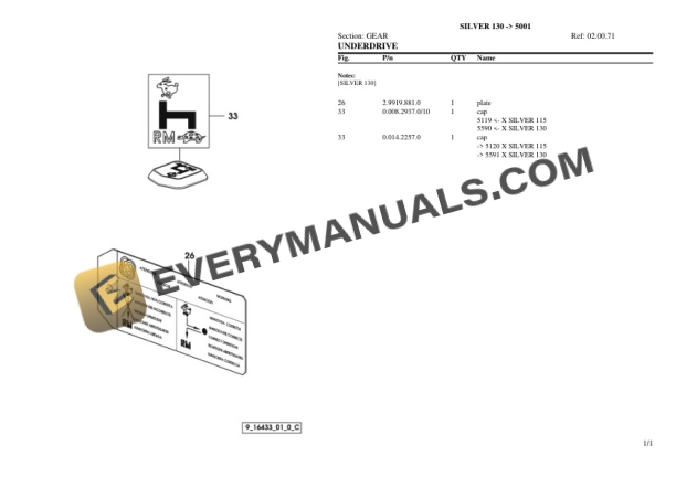 Same SILVER 130 (5001) Tractor Parts Catalog PDF 4 Same SILVER 130 (5001) Tractor Parts Catalog PDF - Image 2