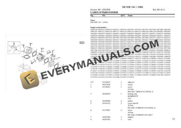 Same SILVER III 110 (15001) Tractor Parts Catalog PDF 4 Same SILVER III 110 (15001) Tractor Parts Catalog PDF - Image 2