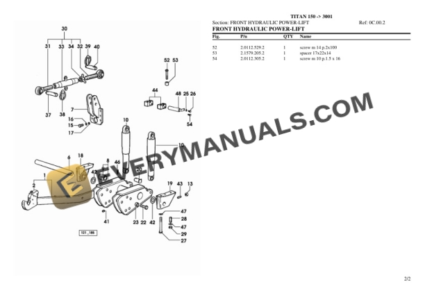 Same TITAN 150 (3001) Tractor Parts Catalog PDF 7 Same TITAN 150 (3001) Tractor Parts Catalog PDF - Image 5