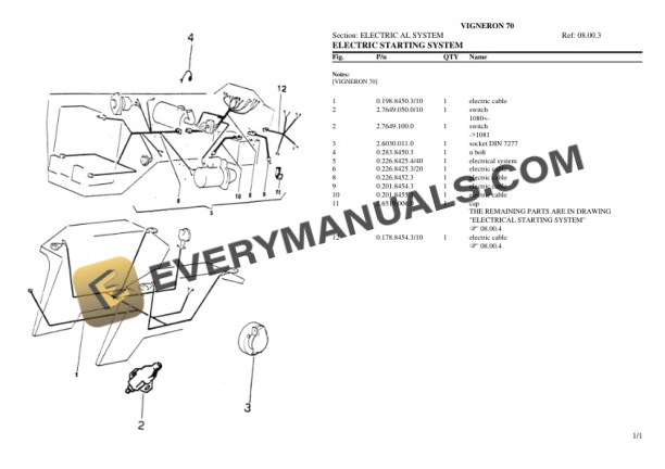 Same VIGNERON 70 Tractor Parts Catalog PDF 7 Same VIGNERON 70 Tractor Parts Catalog PDF-5
