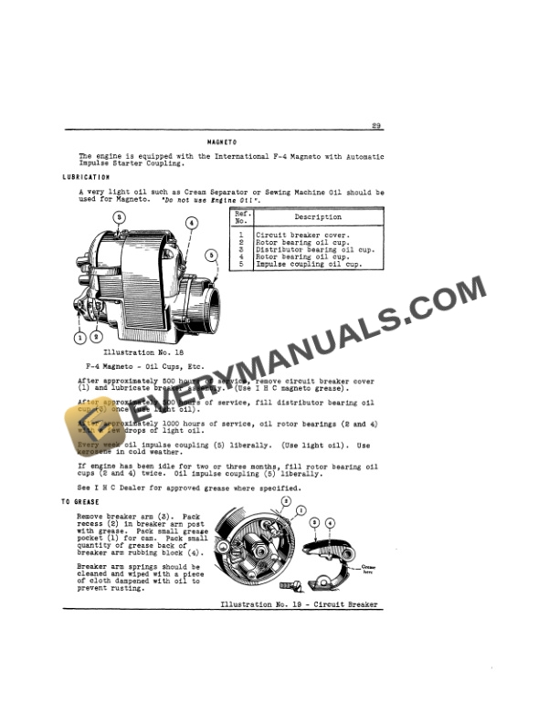 Case 10-20 McCormick-Deering Gear Drive Tractor Operator Manual INT-5184A PDF 6 Case 10-20 McCormick-Deering Gear Drive Tractor Operator Manual INT-5184A PDF - Image 4