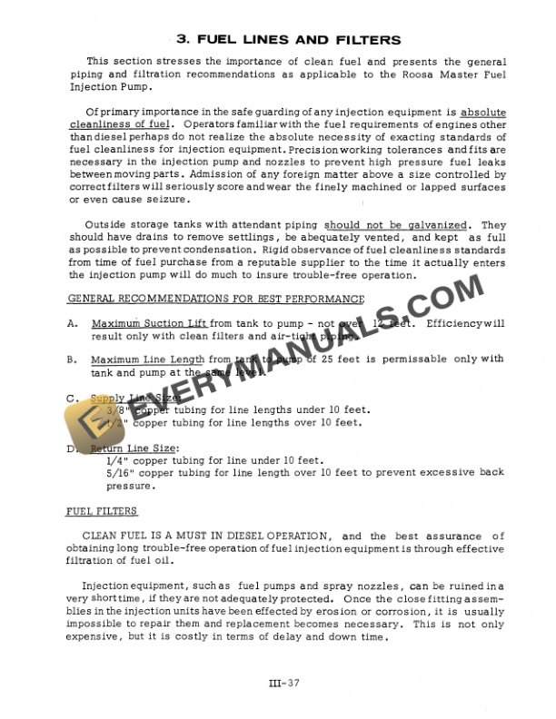 Case 1000D Crawler Service Manual 9-72142-3