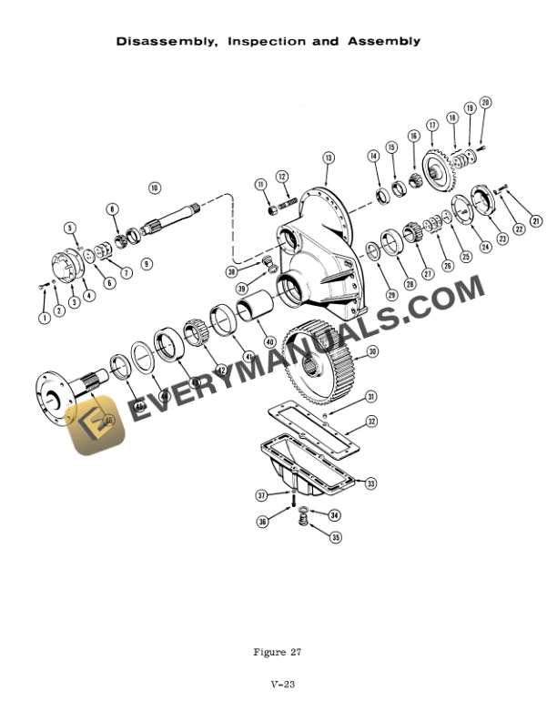 Case 1000D Crawler Service Manual 9-72142-4