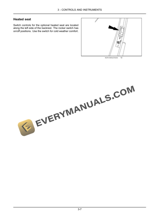 Case 1021F, 1121F Tier 2 Wheel Loader Operator Manual 47557863-2