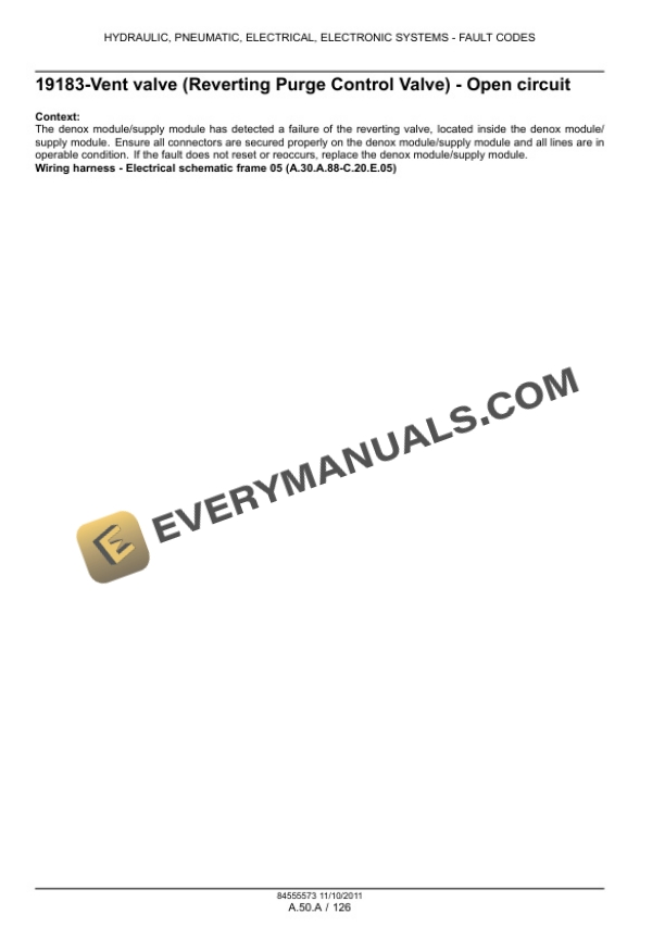 Case 1021F, 1121F Tier 4 Wheel Loader Service Manual 84555577-3