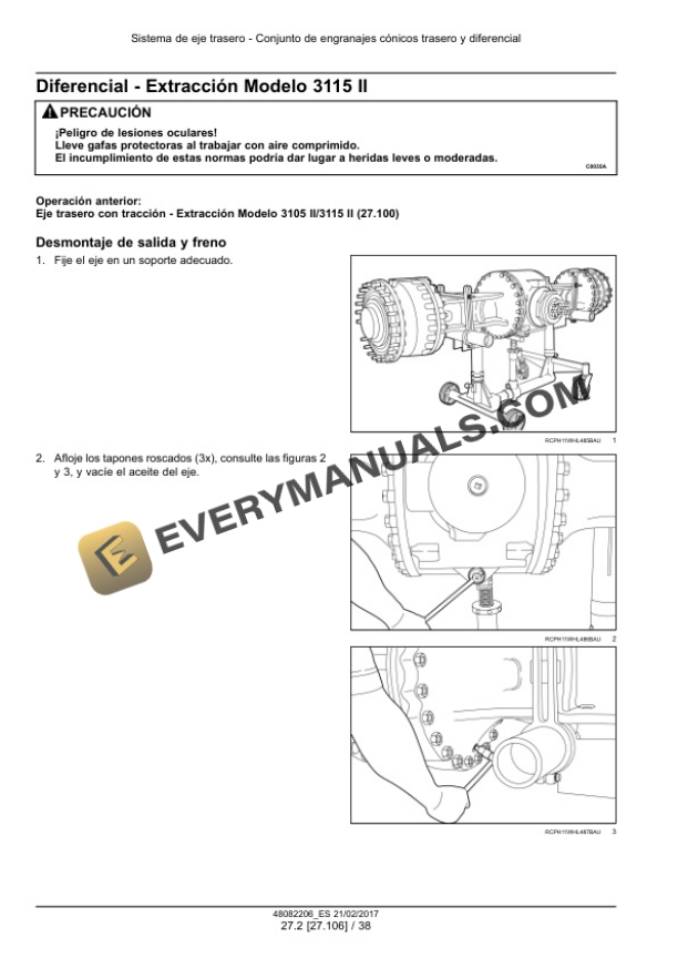 Case 1021G, 1121G Stage IV Wheel Loader Service Manual 48082206 ES PDF 4 Case 1021G, 1121G Stage IV Wheel Loader Service Manual 48082206 ES PDF - Image 2