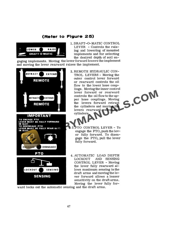Case 1070 Tractor Operator Manual 9-2822. PDF 5 Case 1070 Tractor Operator Manual 9-2822. PDF - Image 3