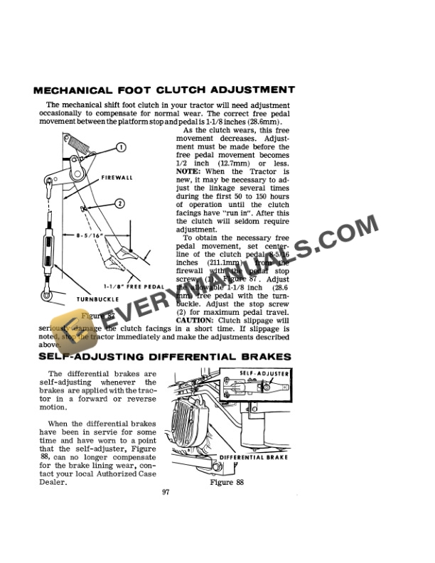 Case 1070 Tractor Operator Manual 9-2822. PDF 7 Case 1070 Tractor Operator Manual 9-2822. PDF - Image 5