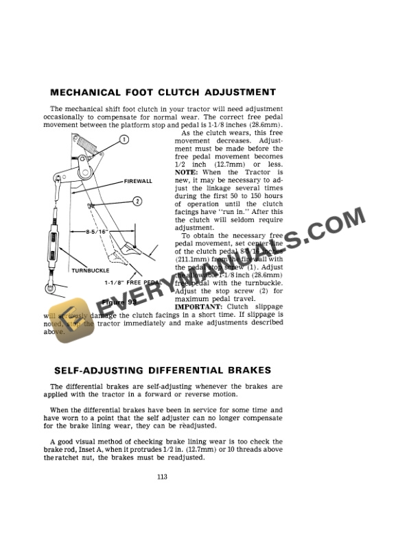 Case 1070 Tractor Operator Manual 9-3205. PDF 7 Case 1070 Tractor Operator Manual 9-3205. PDF - Image 5