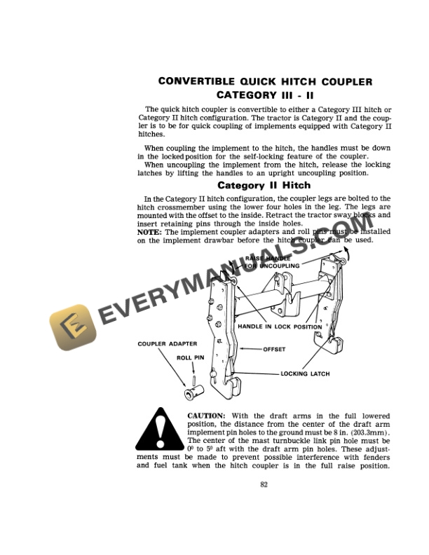 Case 1070 Tractor Operator Manual 9-4422. PDF 6 Case 1070 Tractor Operator Manual 9-4422. PDF - Image 4
