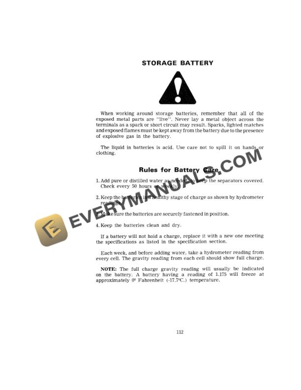 Case 1070 Tractor Operator Manual 9-4692.-5