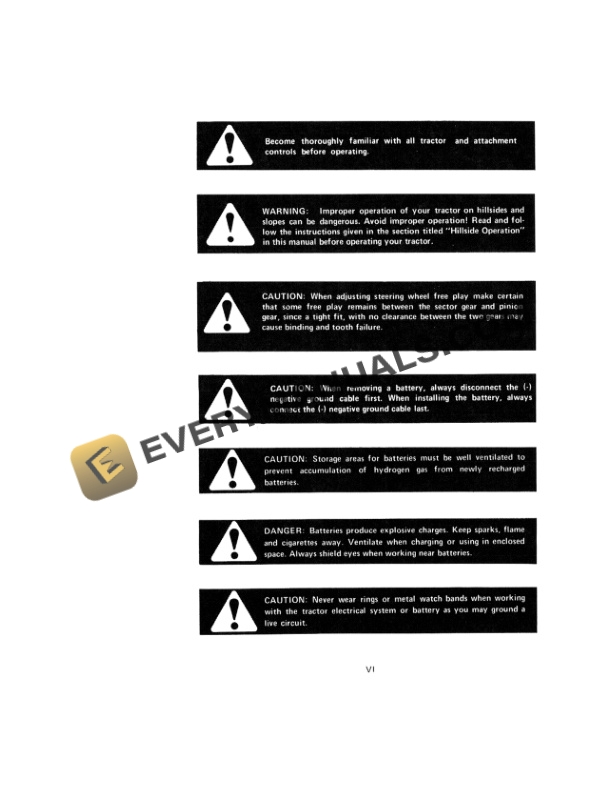 Case 108 Tractor Operator Manual 9-4363. PDF 4 Case 108 Tractor Operator Manual 9-4363. PDF - Image 2