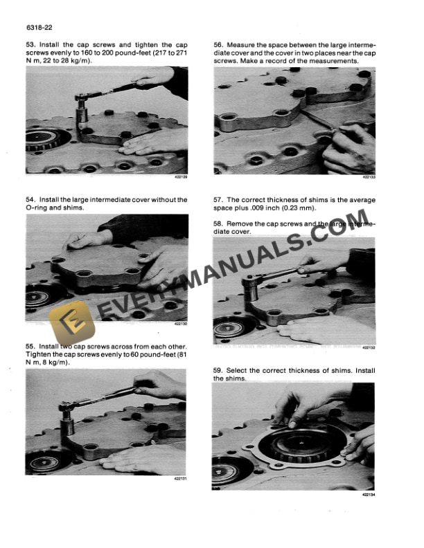 Case 1080, 1080B Excavator Service Manual 8-42680-R1-5