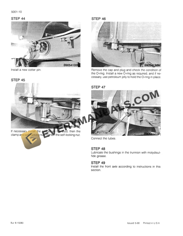 Case 1085C Cruz-Air Excavator Service Manual 8-14940-3