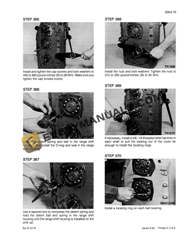 Case 1085C Cruz-Air Excavator Service Manual 8-14940-4
