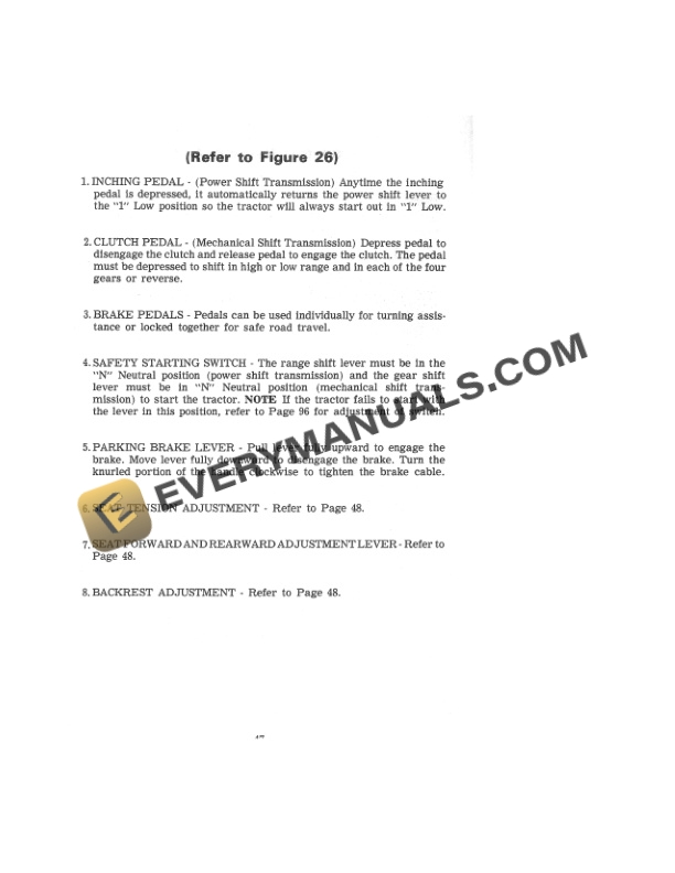 Case 1090 Tractor Operator Manual 9-2741. PDF 5 Case 1090 Tractor Operator Manual 9-2741. PDF - Image 3