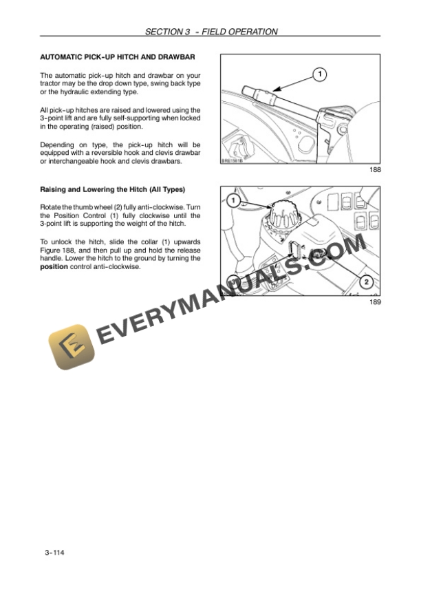 Case 110, 115, 120, 125, 130, 140 Maxxum ProTractor Operator Manual 87672065-4