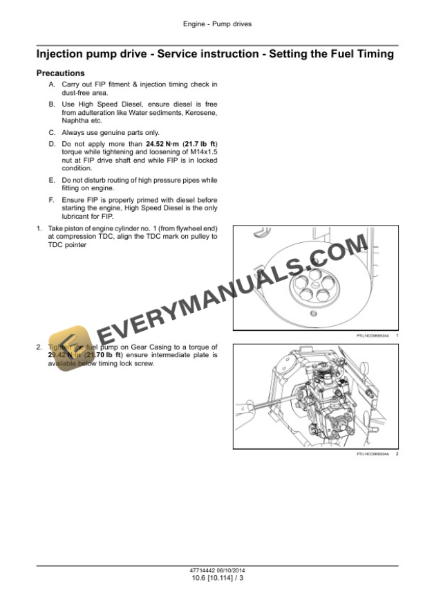 Case 1107 DX Soil Compactor Service Manual 47714442 PDF 4 Case 1107 DX Soil Compactor Service Manual 47714442 PDF - Image 2