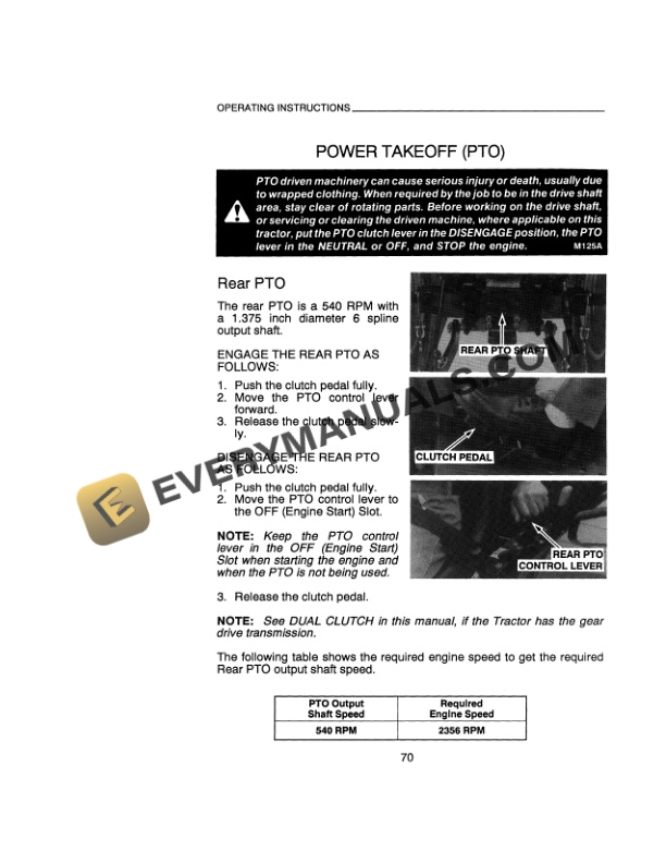 Case 1130, 1140 Tractor Operator Manual 9-19570 PDF 5 Case 1130, 1140 Tractor Operator Manual 9-19570 PDF - Image 3