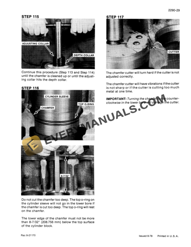 Case 1150C Crawler Service Manual 9-67861-2