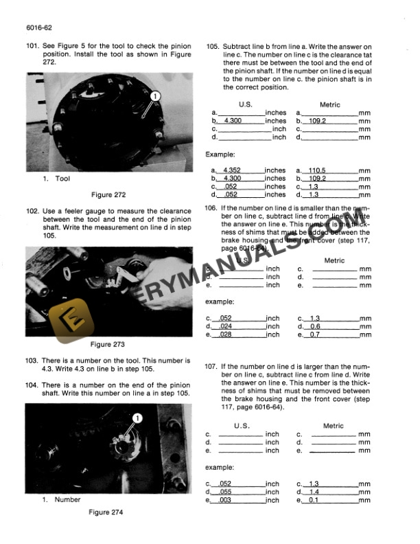 Case 1150C Crawler Service Manual 9-67861-4