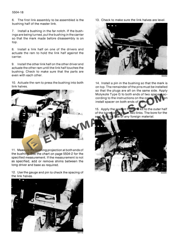 Case 1150D, 1155D Crawler Service Manual 8-41280-R1-3