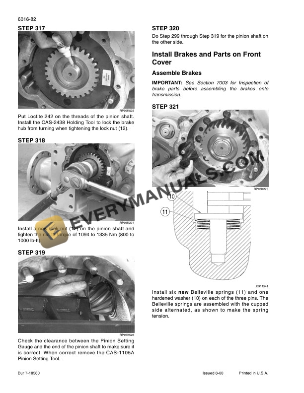Case 1150H Crawler Service Manual 7-16200-4