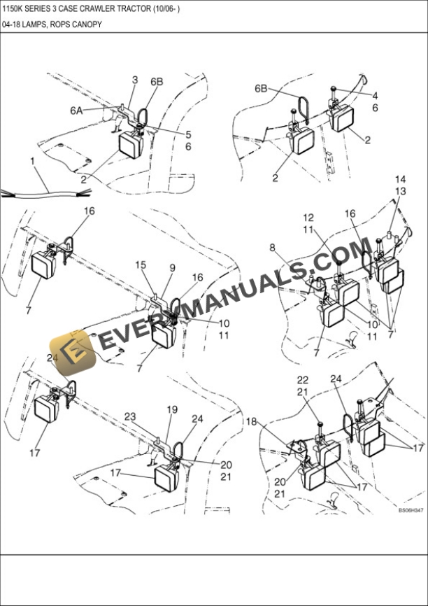 Case 1150K Series 3 Crawler Dozer Parts Catalog-3
