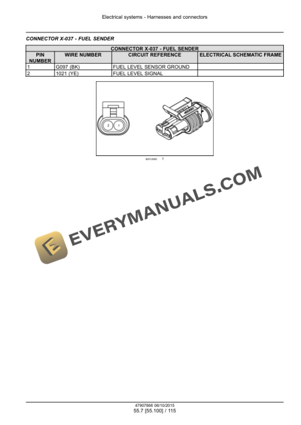 Case 1150M Stage IIIB Crawler Dozer Service Manual 47907866 PDF 5 Case 1150M Stage IIIB Crawler Dozer Service Manual 47907866 PDF - Image 3