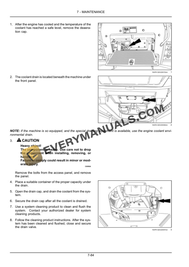 Case 1150M Tier 4 Crawler Dozer Operator Manual 47713449-5