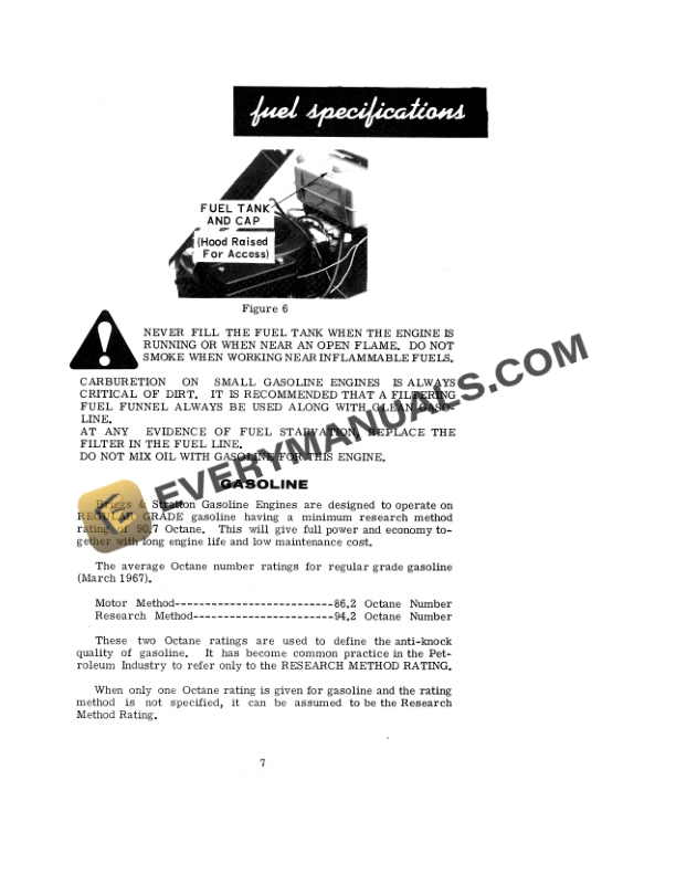 Case 118 Tractor Operator Manual 9-4371.-2