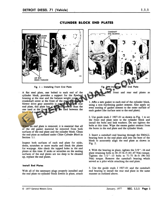 Case 1187, 1187B Feller Buncher Service Manual 8-42210-R1-2