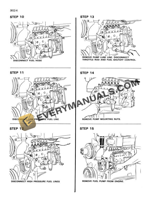 Case 1187, 1187B Feller Buncher Service Manual 8-42210-R1-4