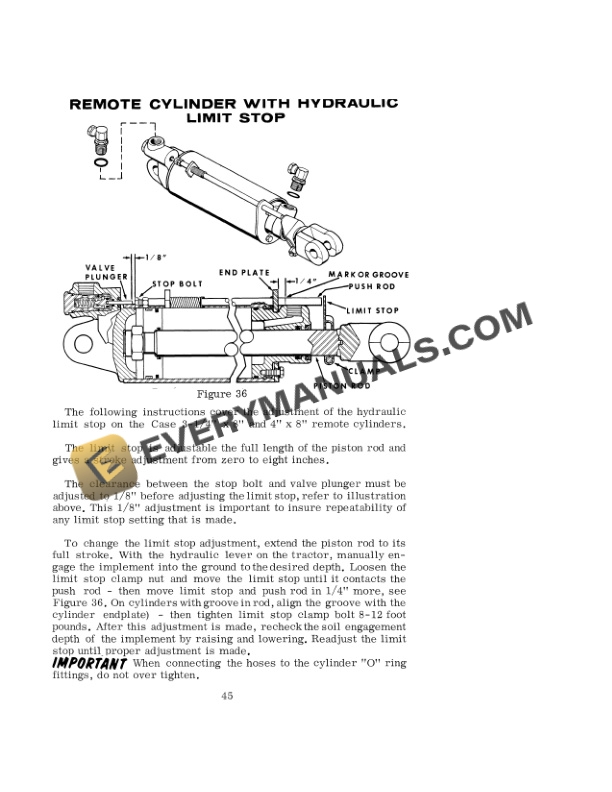 Case 1200 Tractor Operator Manual 9-1982.-4