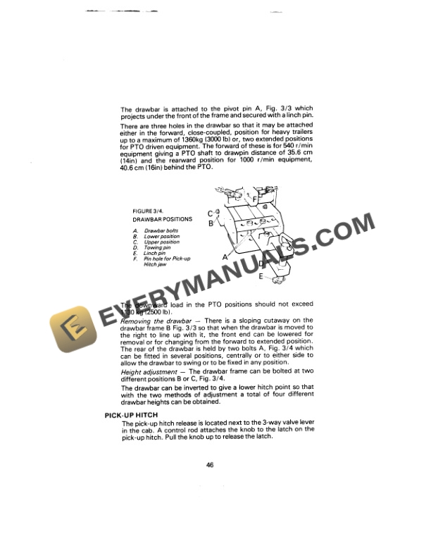 Case 1210, 1210 4WD, 1212 Tractor with Quiet Cab Operating and Maintenance Manual 9-5007.-3