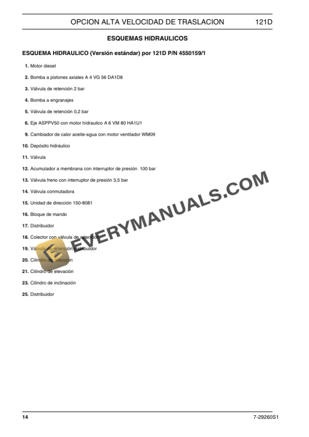 Case 121D, 221D Tractor Technical Manual 7-29260S1 ES PDF 5 Case 121D, 221D Tractor Technical Manual 7-29260S1 ES PDF - Image 3