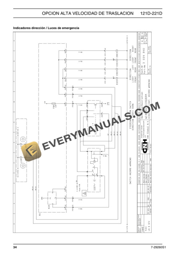 Case 121D, 221D Tractor Technical Manual 7-29260S1 ES PDF 7 Case 121D, 221D Tractor Technical Manual 7-29260S1 ES PDF - Image 5