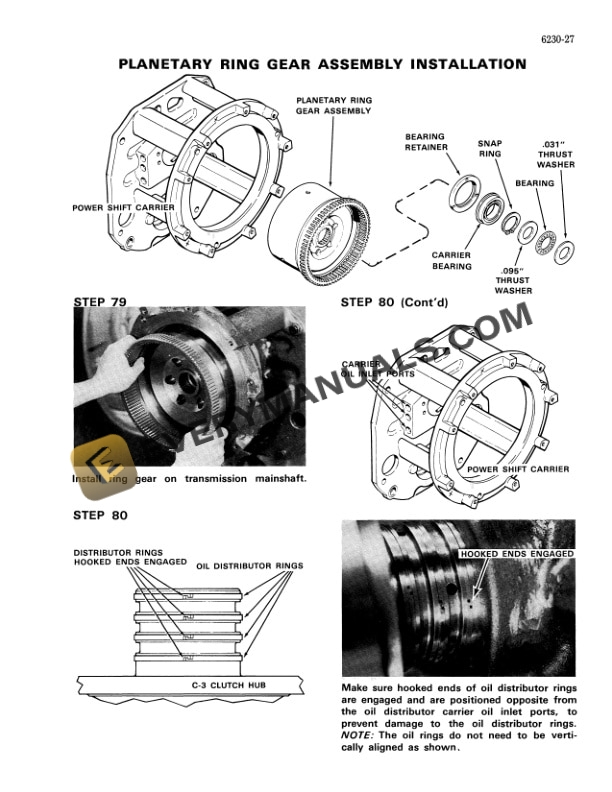 Case 1270, 1370, 1570 Tractor Service Manual 9-76426-4