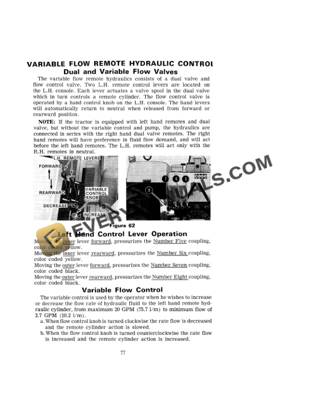 Case 1270 Tractor Operator Manual 9-4711. PDF 6 Case 1270 Tractor Operator Manual 9-4711. PDF - Image 4