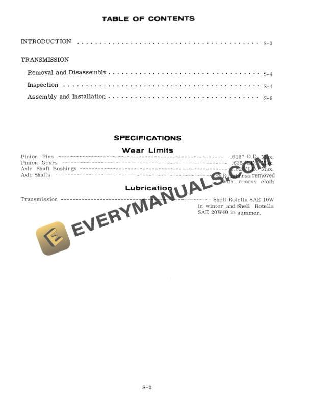 Case 130, 180 Compact Tractor Service Manual 9-76391-4