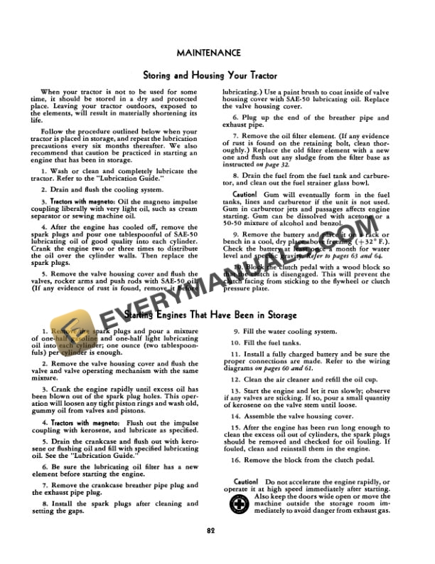 Case 130 Tractor Operator Manual 1004488R4-5