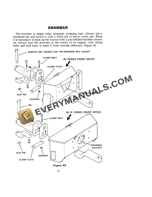Case 1370 Tractor Operator Manual 9-4452. PDF 6 Case 1370 Tractor Operator Manual 9-4452. PDF - Image 4
