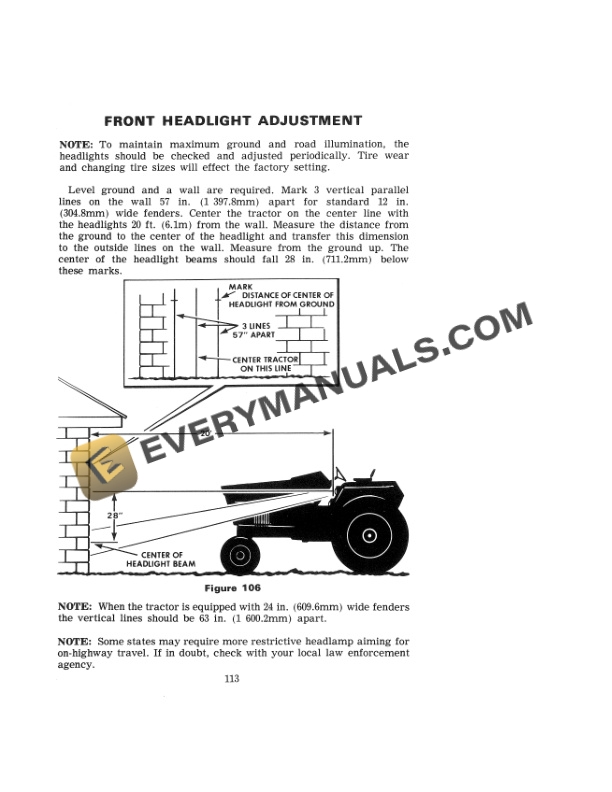 Case 1370 Tractor Operator Manual 9-4551-B PDF 7 Case 1370 Tractor Operator Manual 9-4551-B PDF - Image 5