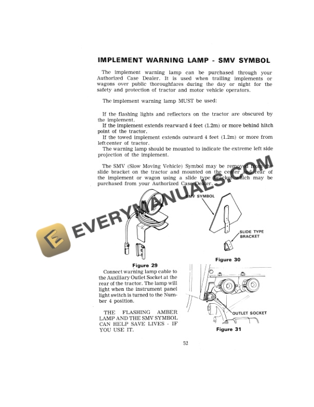 Case 1370 Tractor Operator Manual 9-4721.-3