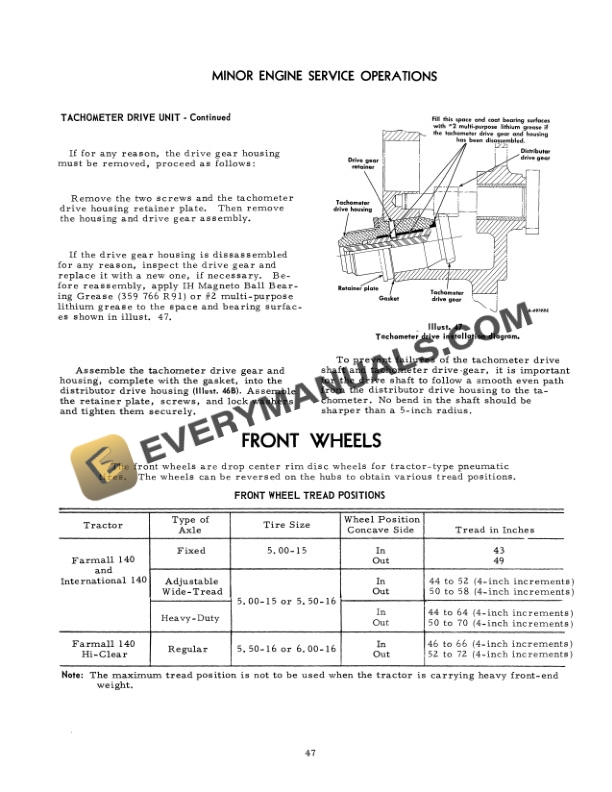 Case 140 Tractor Operator Manual 1014464R7 PDF 6 Case 140 Tractor Operator Manual 1014464R7 PDF - Image 4