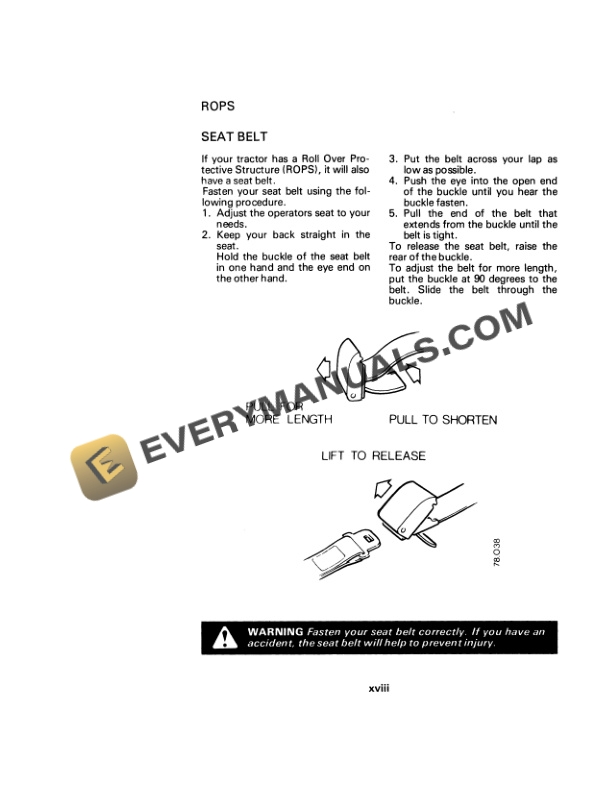 Case 1410 Tractor Operator Manual 9-5418. PDF 4 Case 1410 Tractor Operator Manual 9-5418. PDF - Image 2