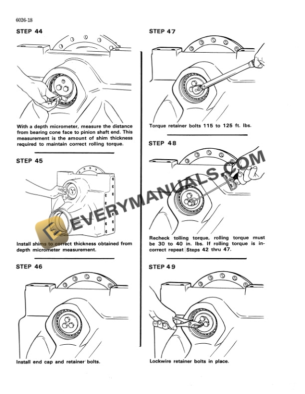 Case 1450 Crawler Service Manual 9-72858-5