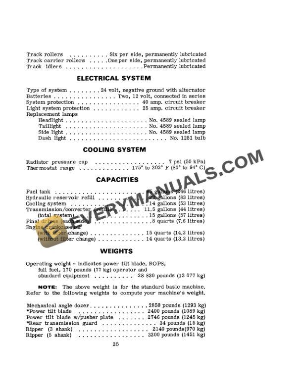 Case 1450 Dozer Operator Manual 9-4484-2